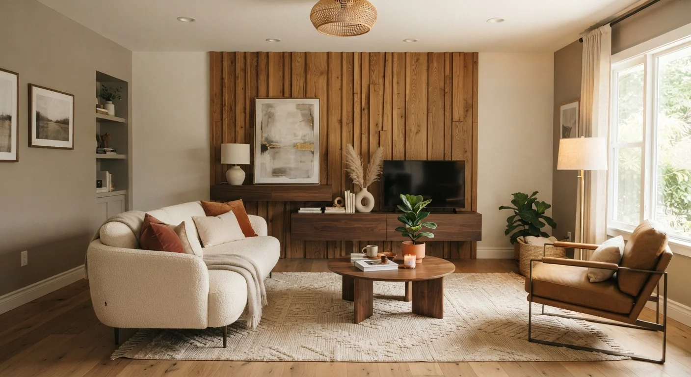 Accent Walls Decoded: Paint, Wallpaper, Wood Panels, and Beyond