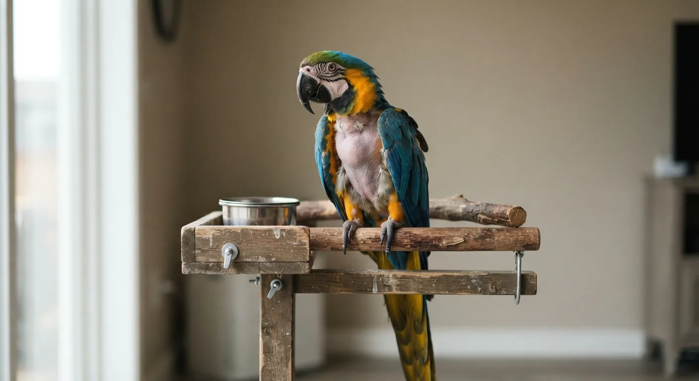 Bird Feather Plucking: Behavioral vs. Medical Causes