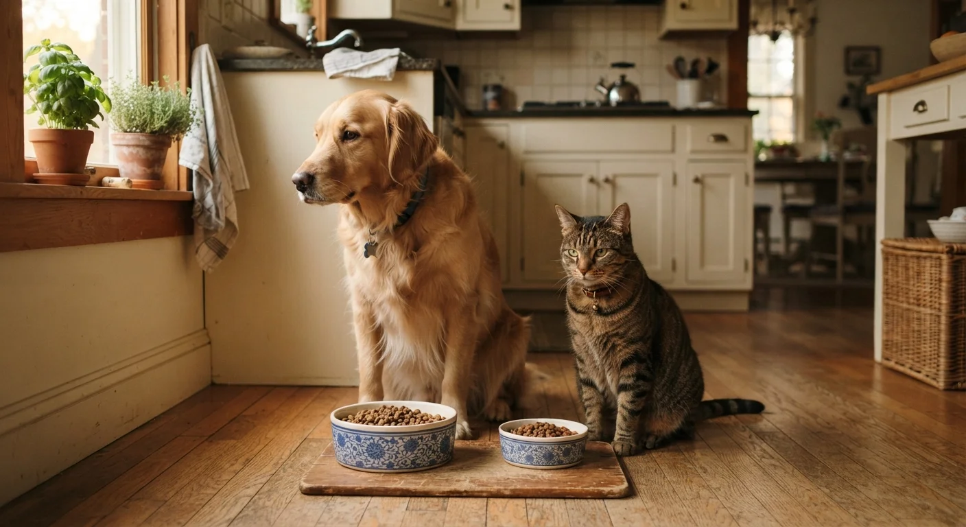 Dog Food vs. Cat Food: Why Feeding Them the Same Meal Is a Problem