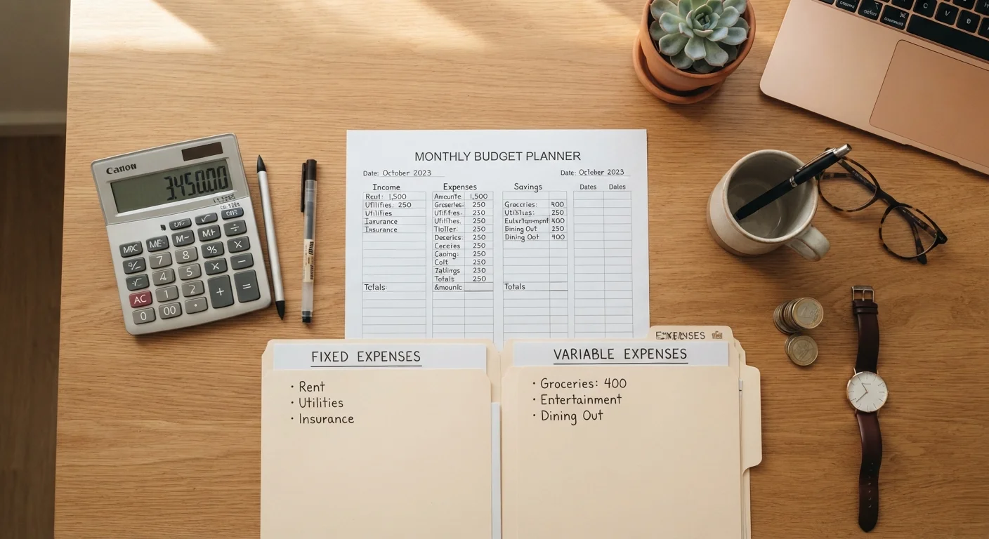 Fixed Costs vs. Variable Expenses: What the Difference Means for Your Budget