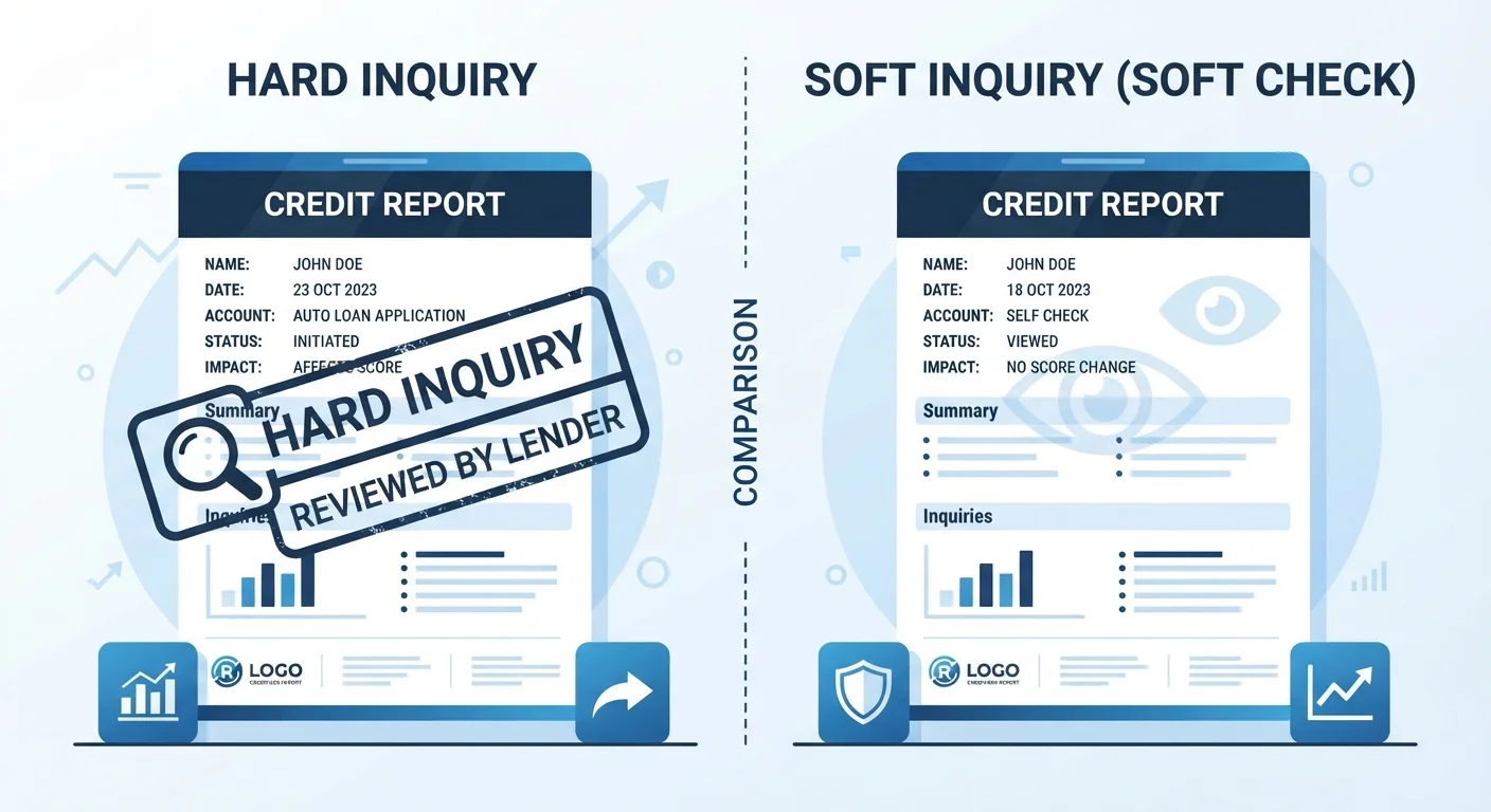 Hard Inquiries vs. Soft Inquiries: What Actually Affects Your Score