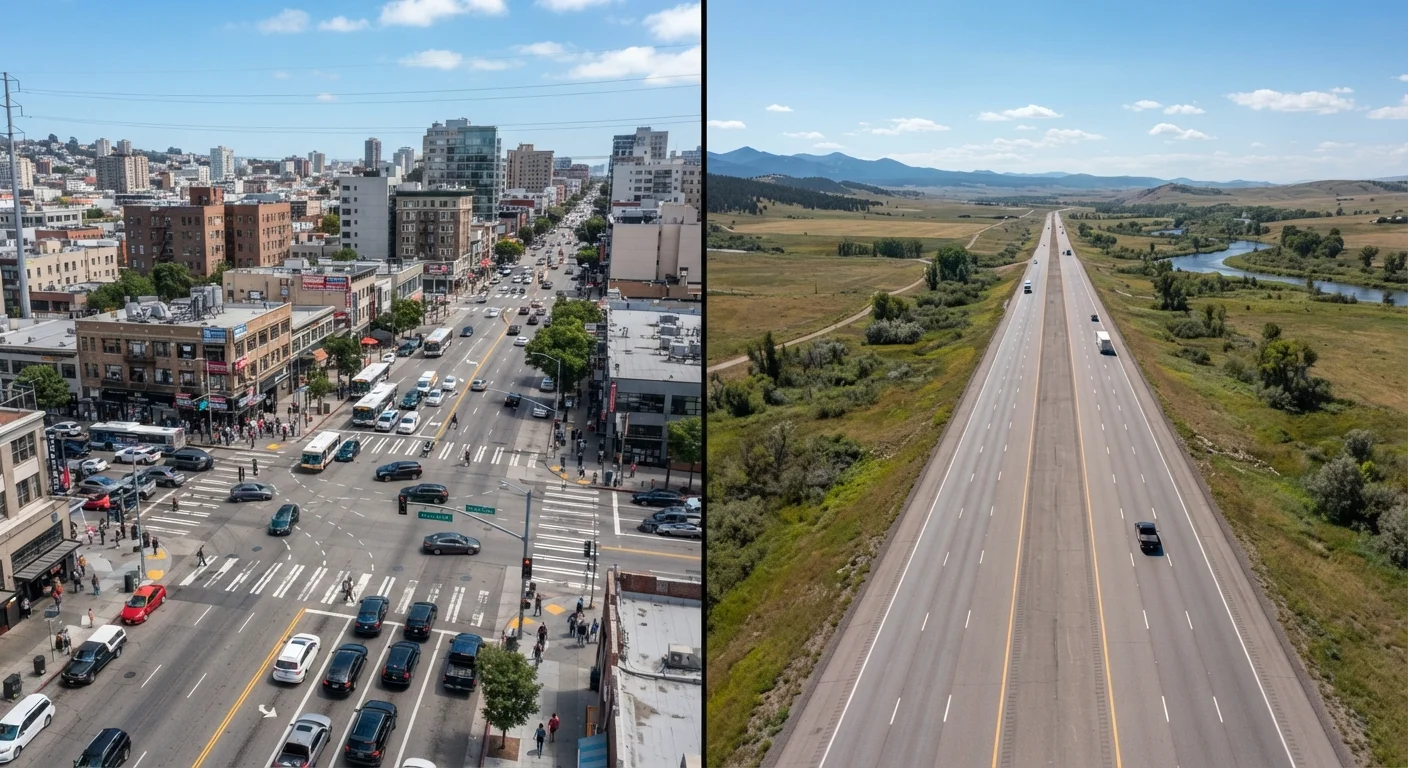 Highway Driving vs. City Driving: Different Roads, Different Risks