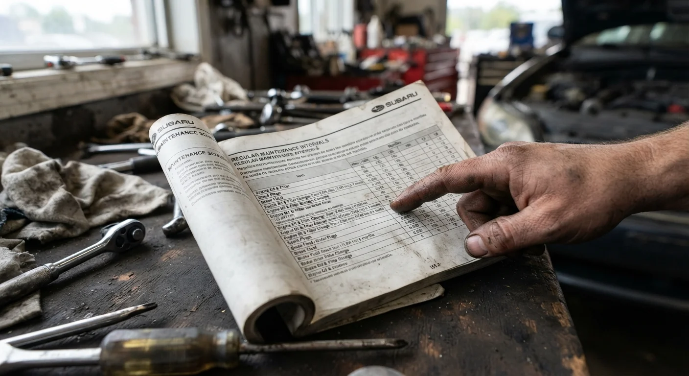 Oil Change Intervals: What the Numbers in Your Owner's Manual Really Mean