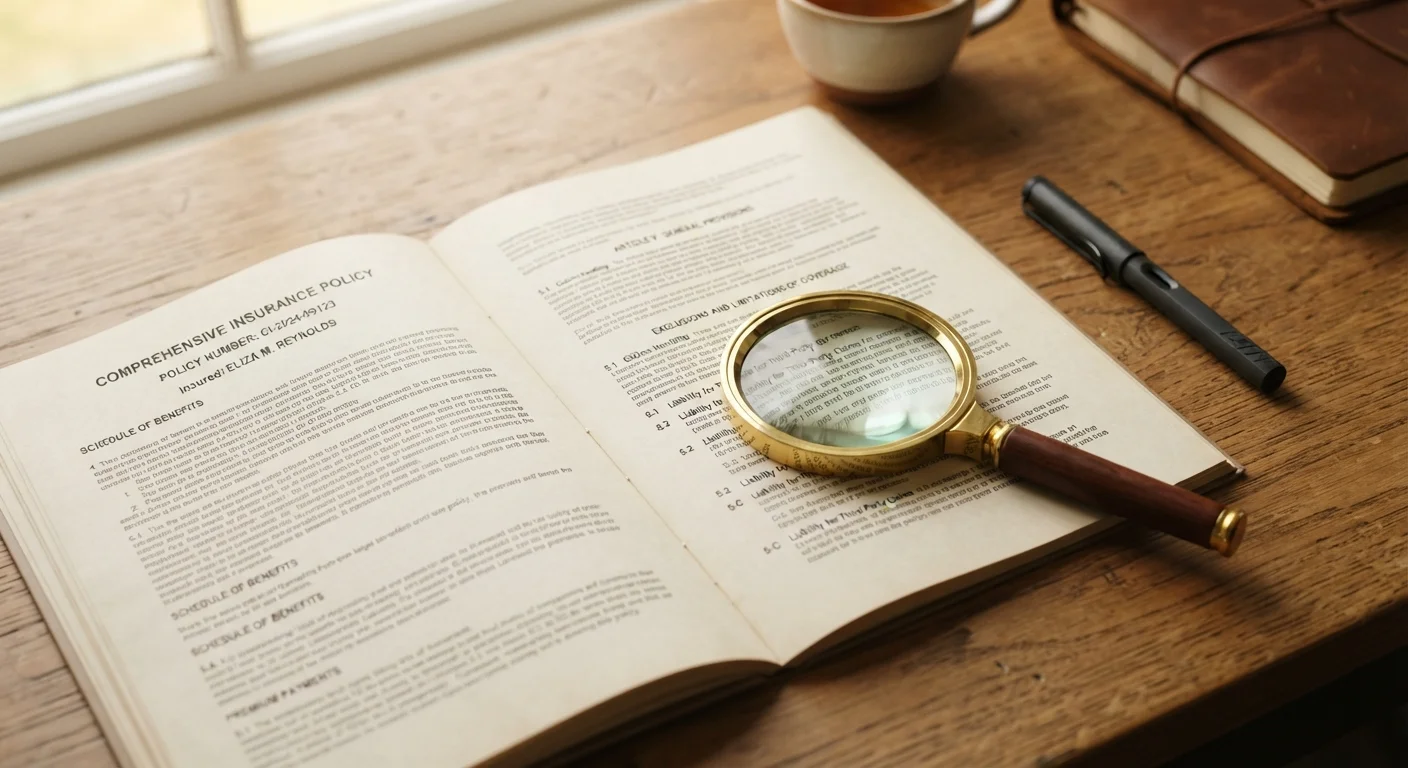 Reading Your Insurance Policy Without Getting Lost