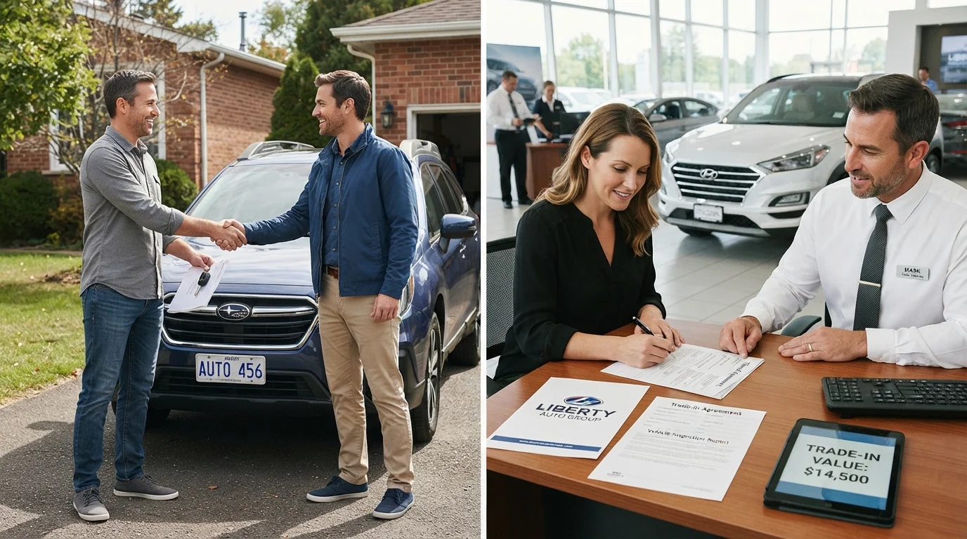 Selling or Trading In Your Car: How the Two Options Compare