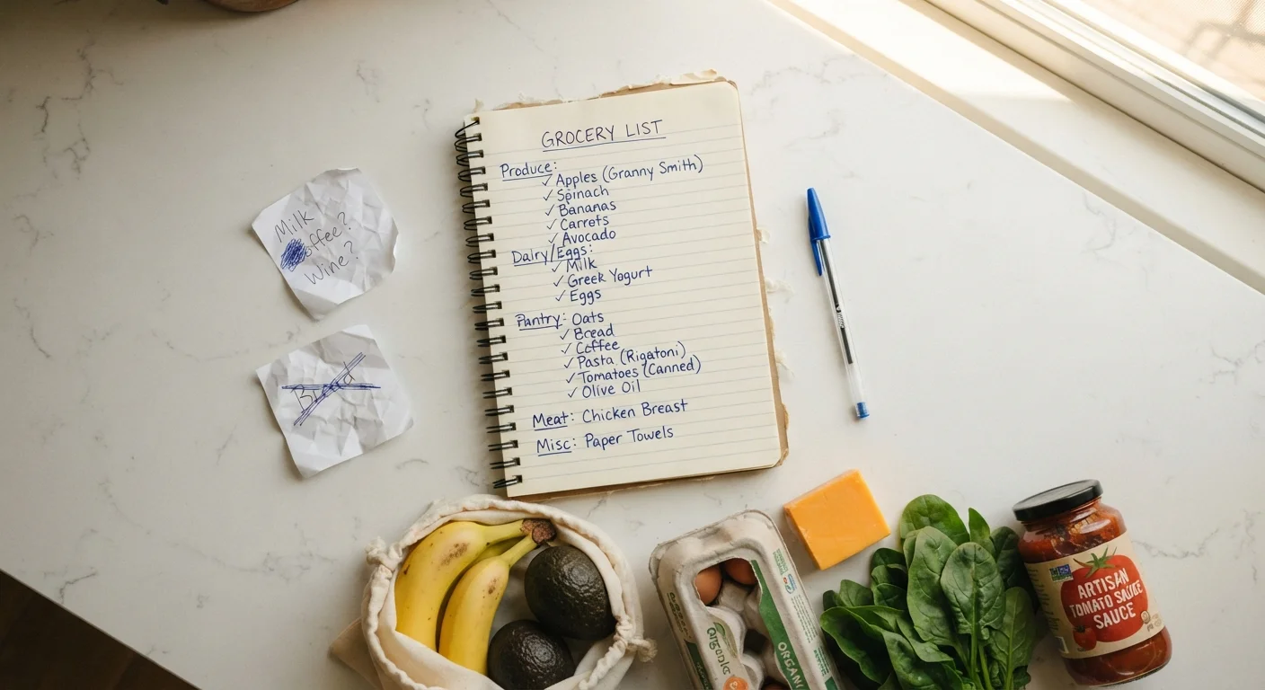 Shopping With a List Sounds Simple — So Why Doesn't It Work?