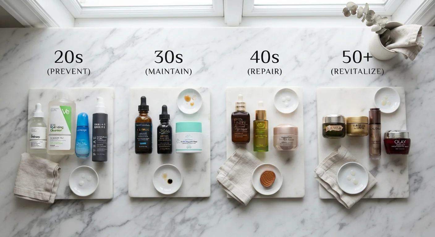 Skincare for Your 20s, 30s, and 40s: What Changes and Why