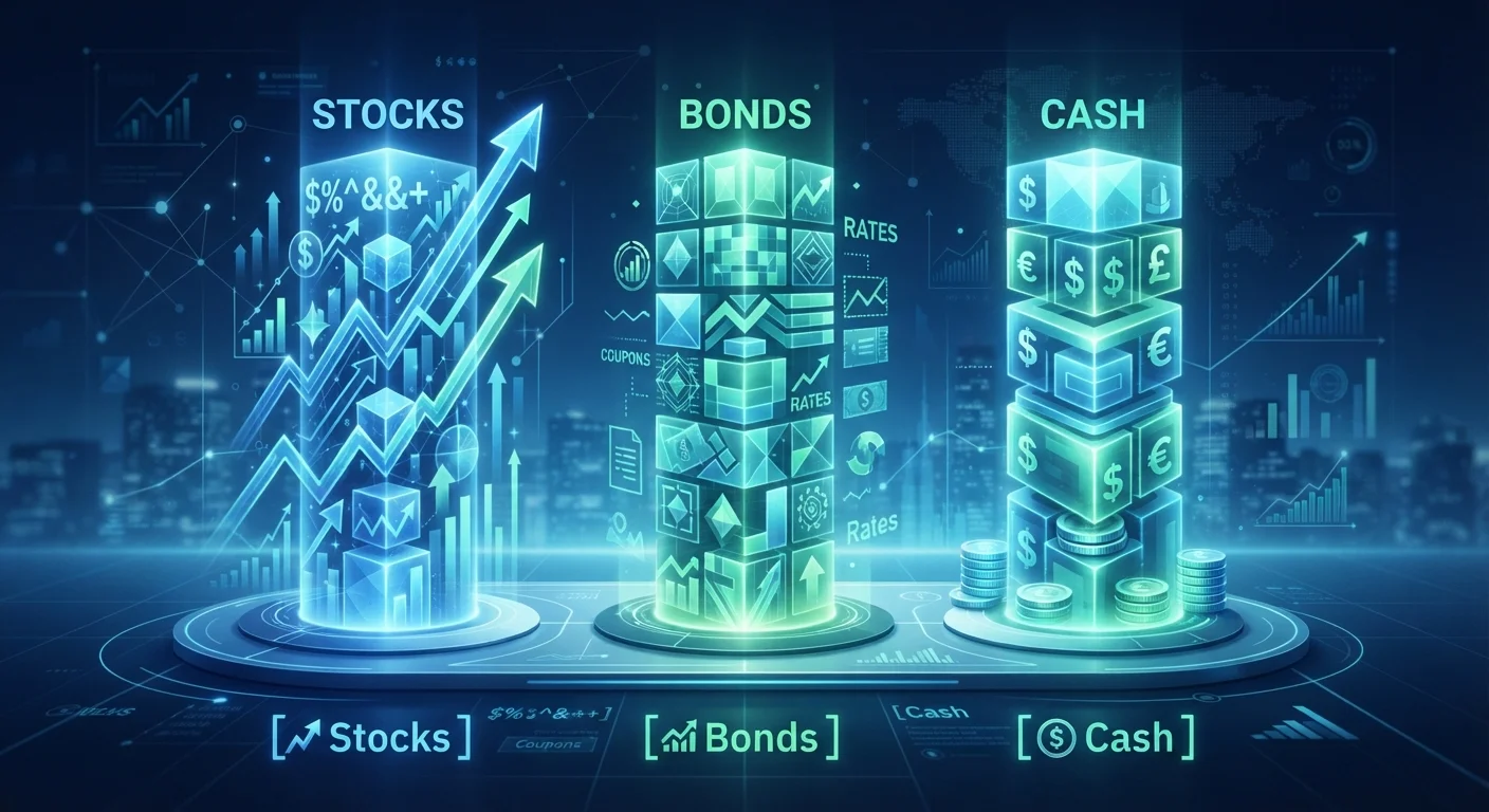 Stocks, Bonds, and Cash: The Core Building Blocks of Any Portfolio