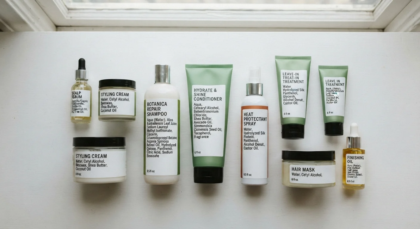 Sulfates, Silicones, and Parabens in Hair Products: Reading Ingredient Labels