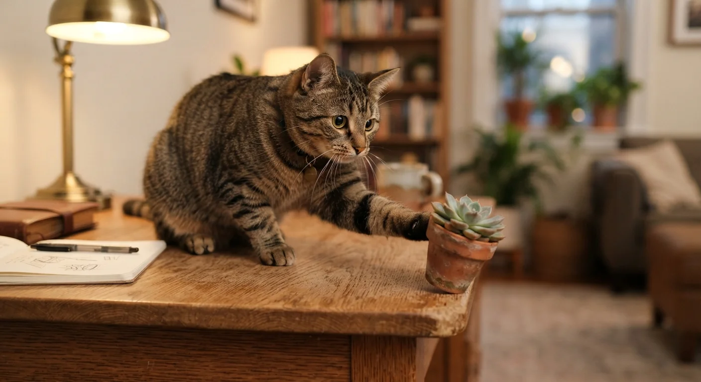 The Real Reasons Cats Knock Things Off Surfaces